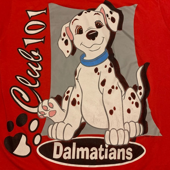 Vintage Disney 101 Dalmatians Graphic Tee Sz XL - Picture 3 of 5